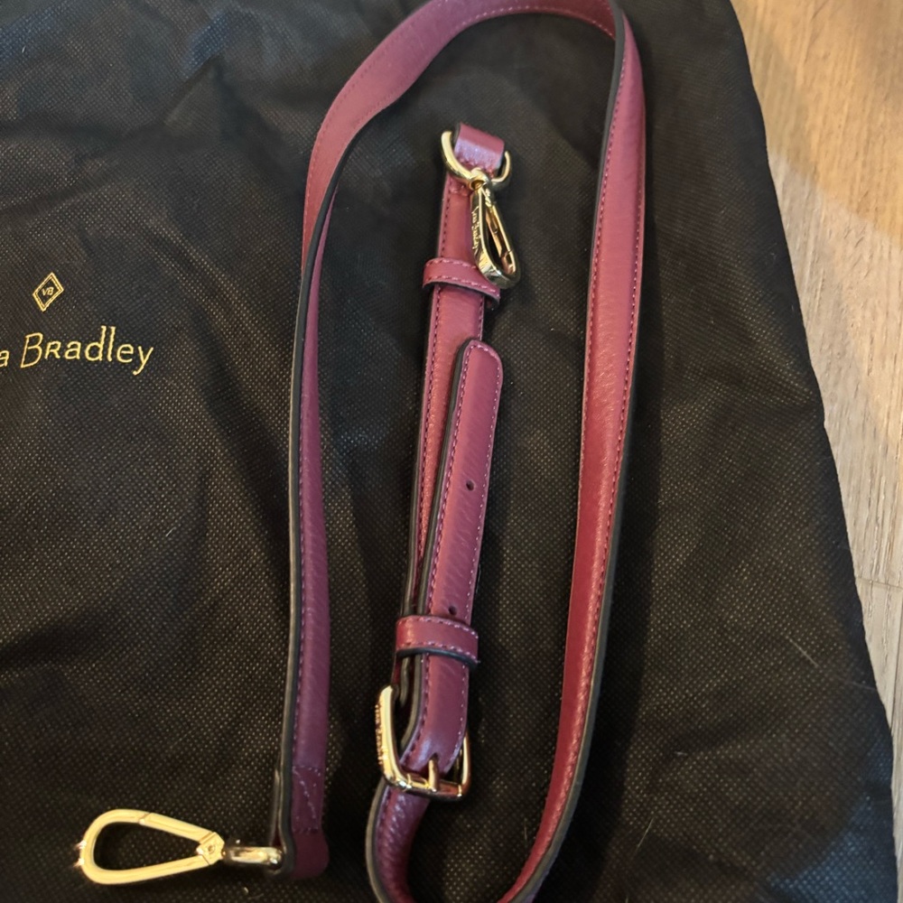 Vera Bradley Emma Quilted Leather Satchel - Picture 5 of 8